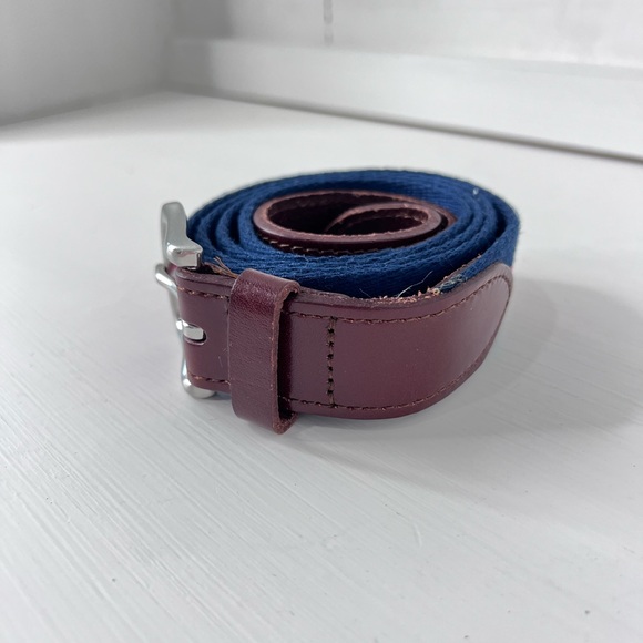 Vineyard Vines Belt pink and navy blue belt - Picture 4 of 13